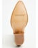Image #7 - Shyanne Women's Rose Western Boots - Round Toe, Cream, hi-res
