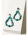 Image #3 - Paige Wallace Women's Turquoise Large Loop Earrings, Turquoise, hi-res