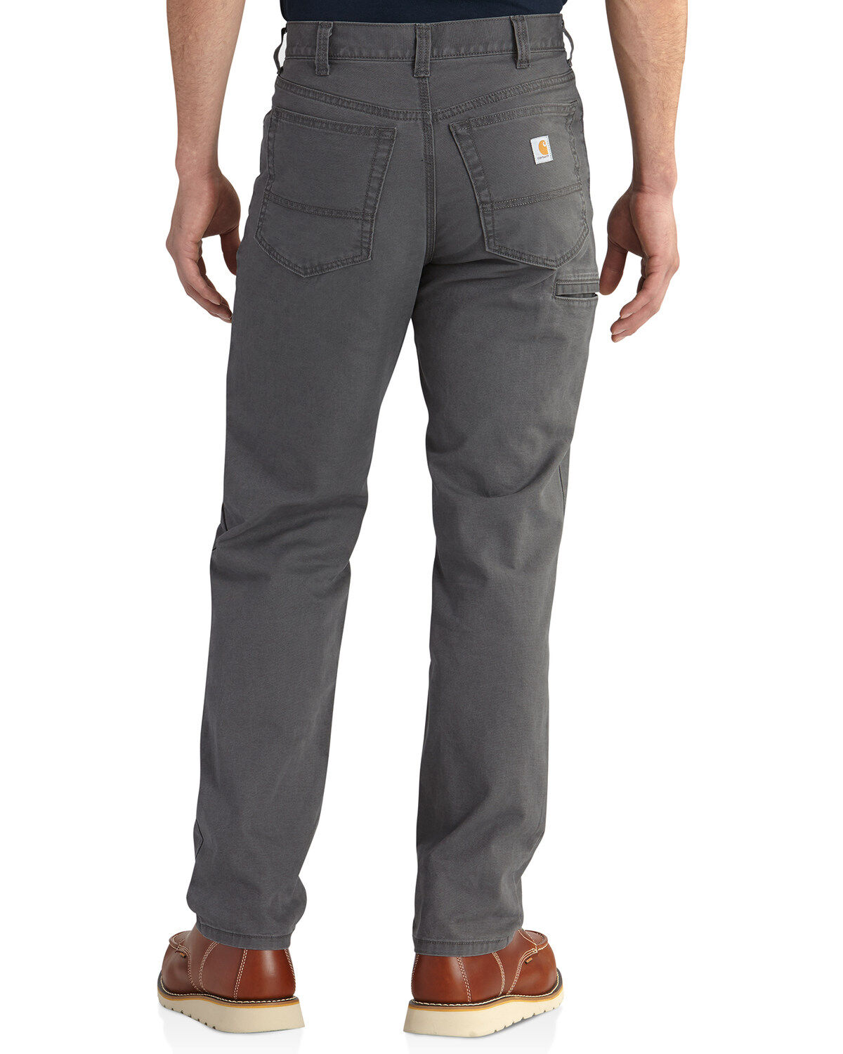 Image #2 - Carhartt Men's Rugged Flex&reg; Rigby Five-Pocket Pants, Charcoal Grey, hi-res
