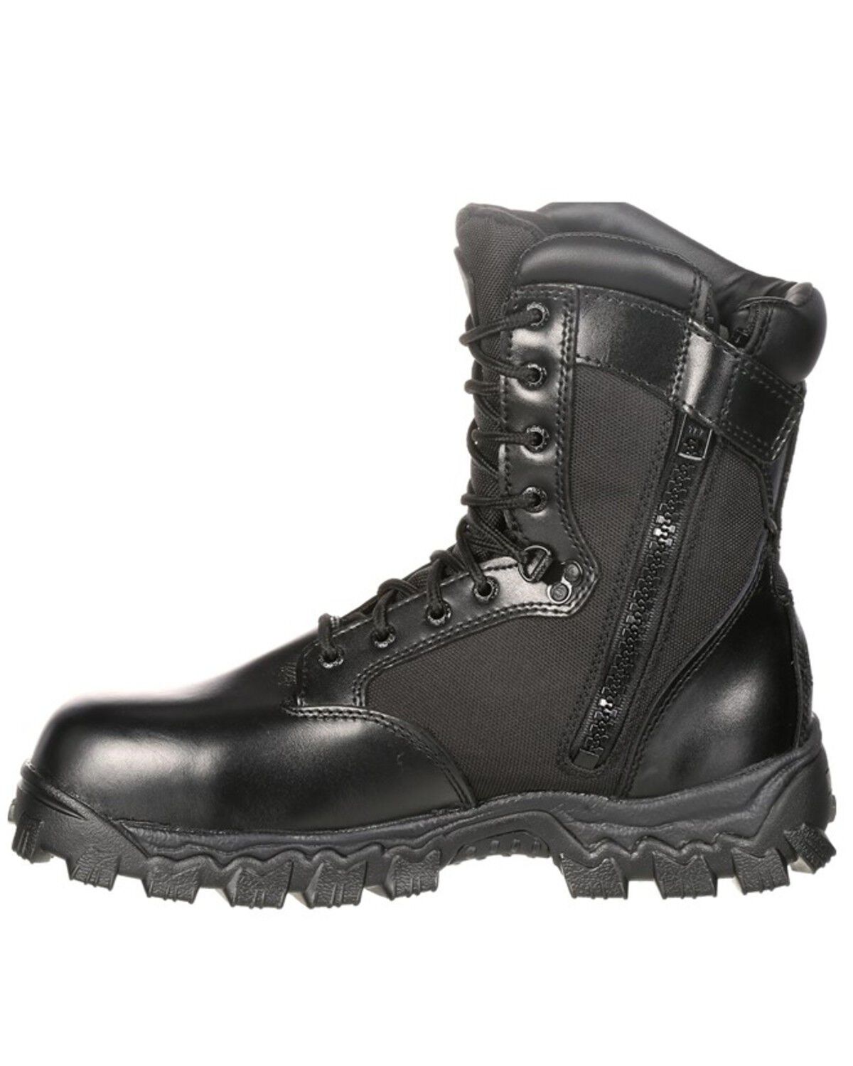 Image #3 - Rocky Men's Alpha Force Military Boots, Black, hi-res