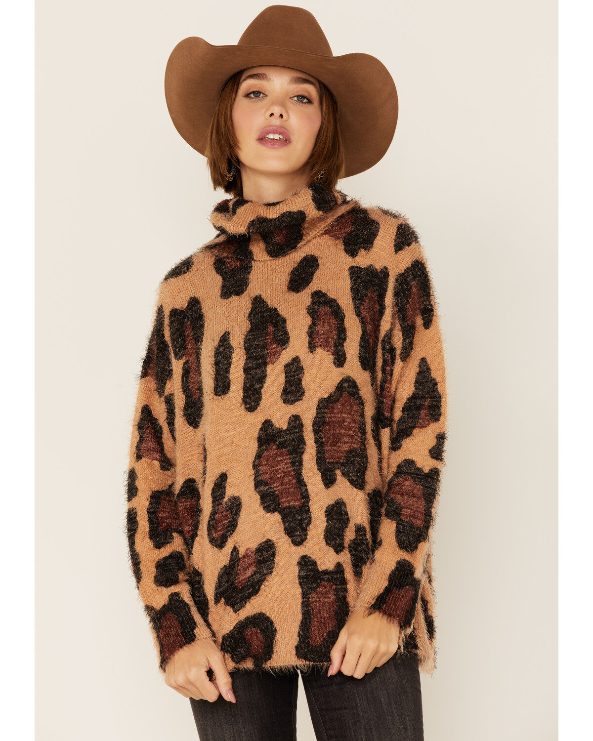 Image #1 - Show Me Your Mumu Women's Cheetah Fever Sweater, Multi, hi-res