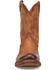 Image #4 - Frye Men's Duke Roper Western Boots - Round Toe, Brown, hi-res