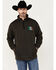 Image #1 - Cowboy Hardware Men's Mexico American Flag Cadet Pullover, Black, hi-res