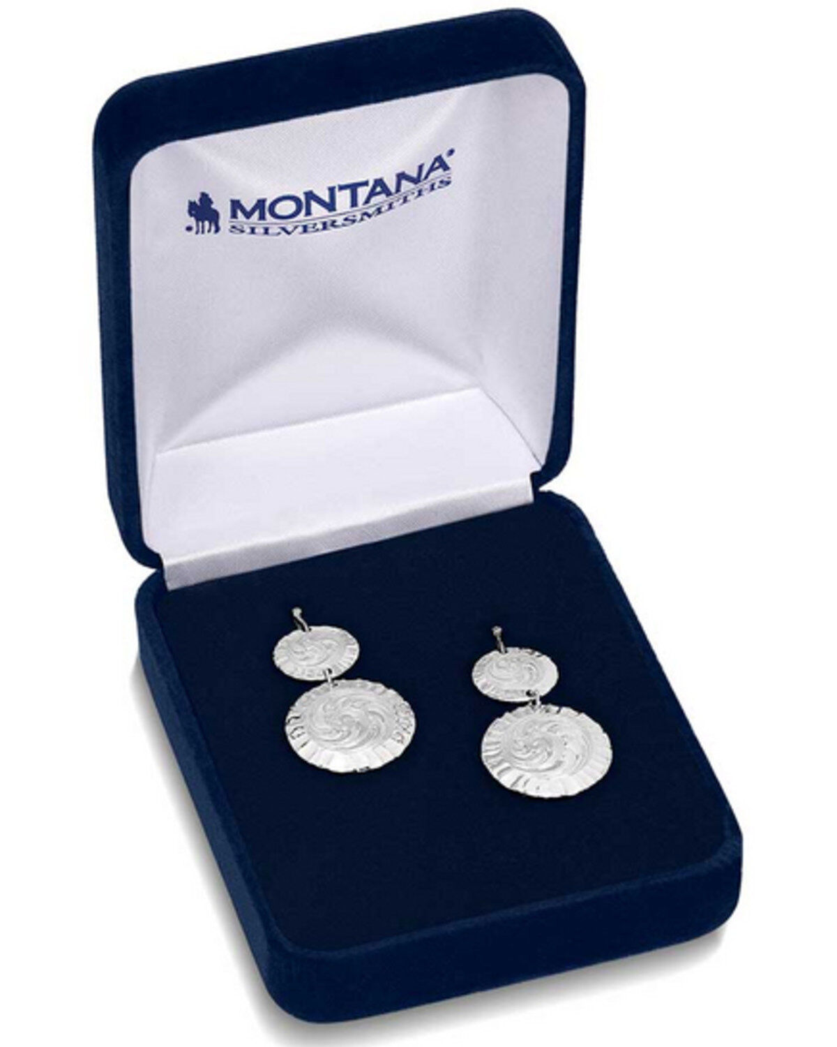 Image #3 - Montana Silversmiths Women's Sundance Concho Earrings, Silver, hi-res