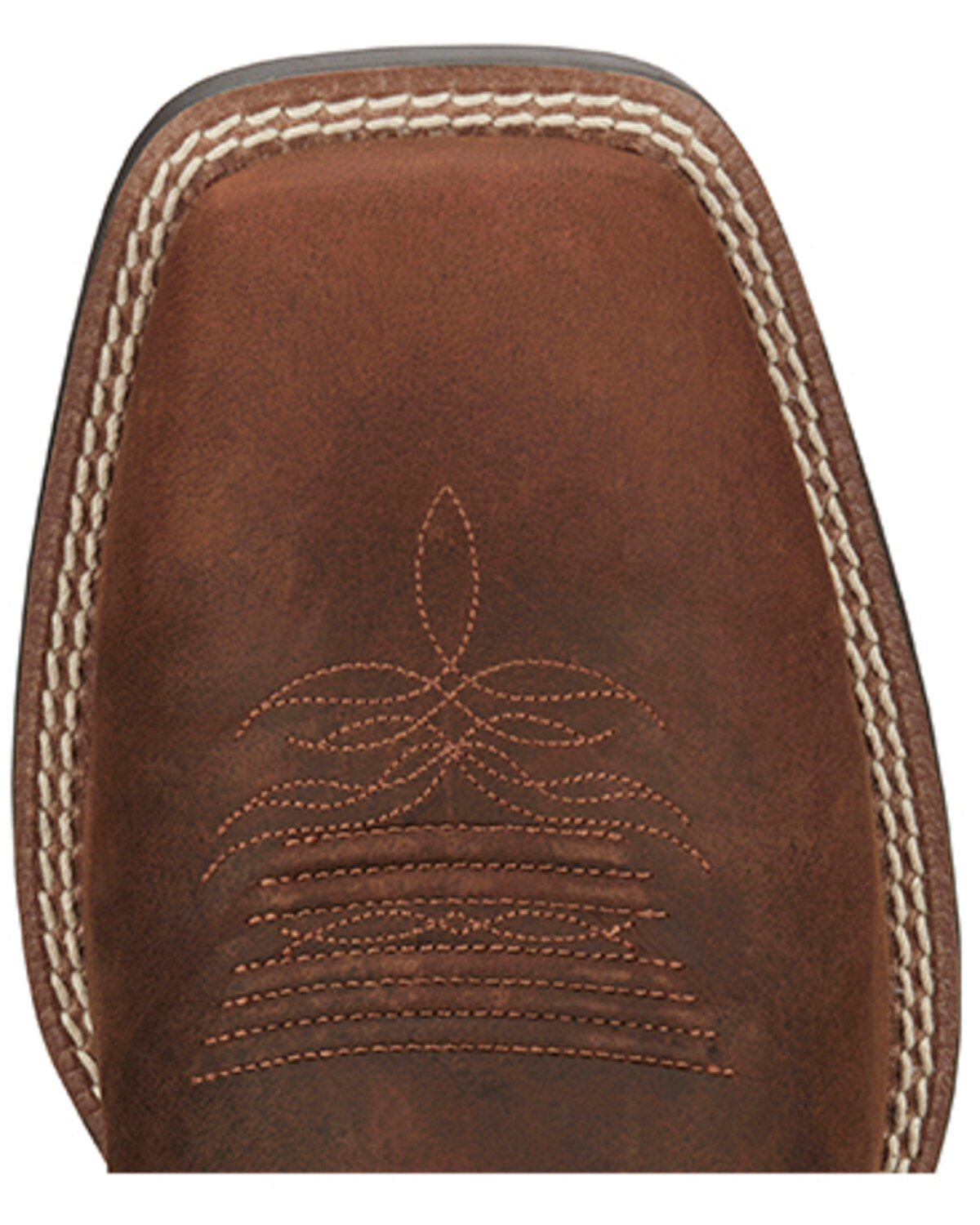 Image #6 - Justin Men's Stampede Bowline Western Boots - Broad Square Toe, Brown, hi-res