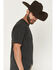 Image #3 - Seager Men's Lonesome Short Sleeve Graphic T-Shirt, Black, hi-res