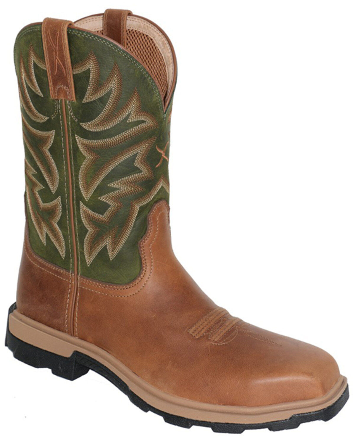 Image #1 - Twisted X Men's 11" Ultralite X&trade; Work Boots - Nano Composite Toe, Multi, hi-res