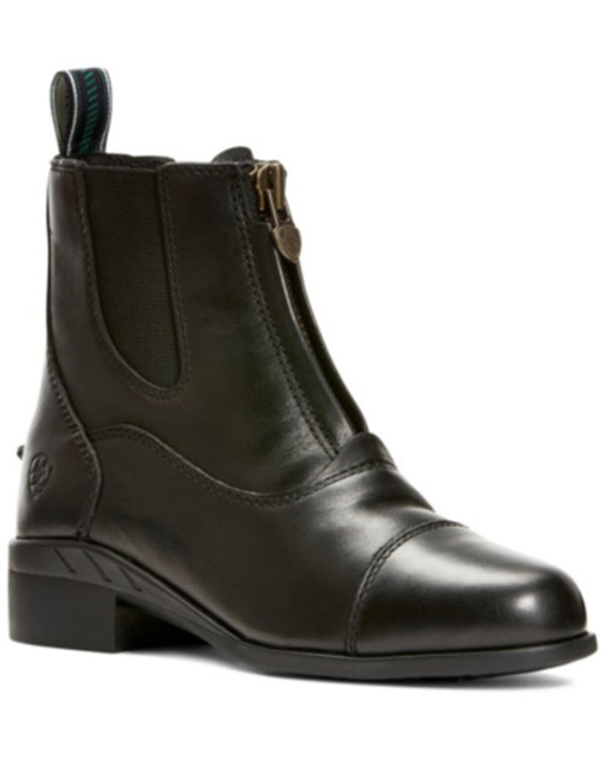 Ariat Girls' Devon IV Paddock Riding Boots - Round Toe, Black, hi-res