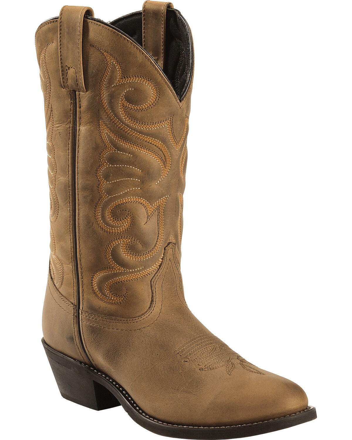Image #1 - Laredo Women's Bridget Performance Western Boots - Round Toe, Tan, hi-res