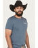 Image #3 - Pendleton Men's Geo Logo Short Sleeve Graphic T-Shirt, Slate, hi-res