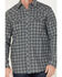 Image #3 - Cody James Men's FR Plaid Long Sleeve Snap Western Shirt , Charcoal, hi-res