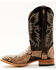 Image #3 - Cody James Men's Exotic Python Western Boots - Broad Square Toe, Dark Brown, hi-res