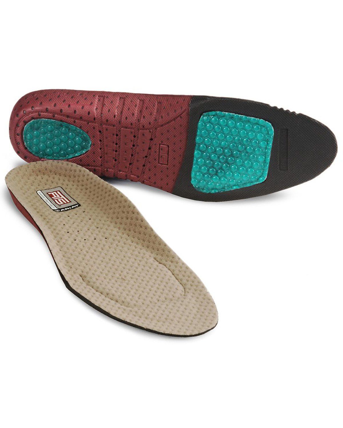 Image #1 - Ariat Men's ATS Footbed Insoles, Multi, hi-res