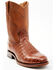 Image #1 - Cody James Black 1978® Men's Carmen Exotic Caiman Belly Roper Boots - Medium Toe, Cognac, hi-res