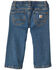 Image #2 - Carhartt Toddler Boys' Medium Wash Rib Waist Stretch Regular Fit Jeans, Indigo, hi-res