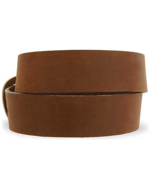 Image #2 - Justin Men's Leather Work Belt, Bark, hi-res