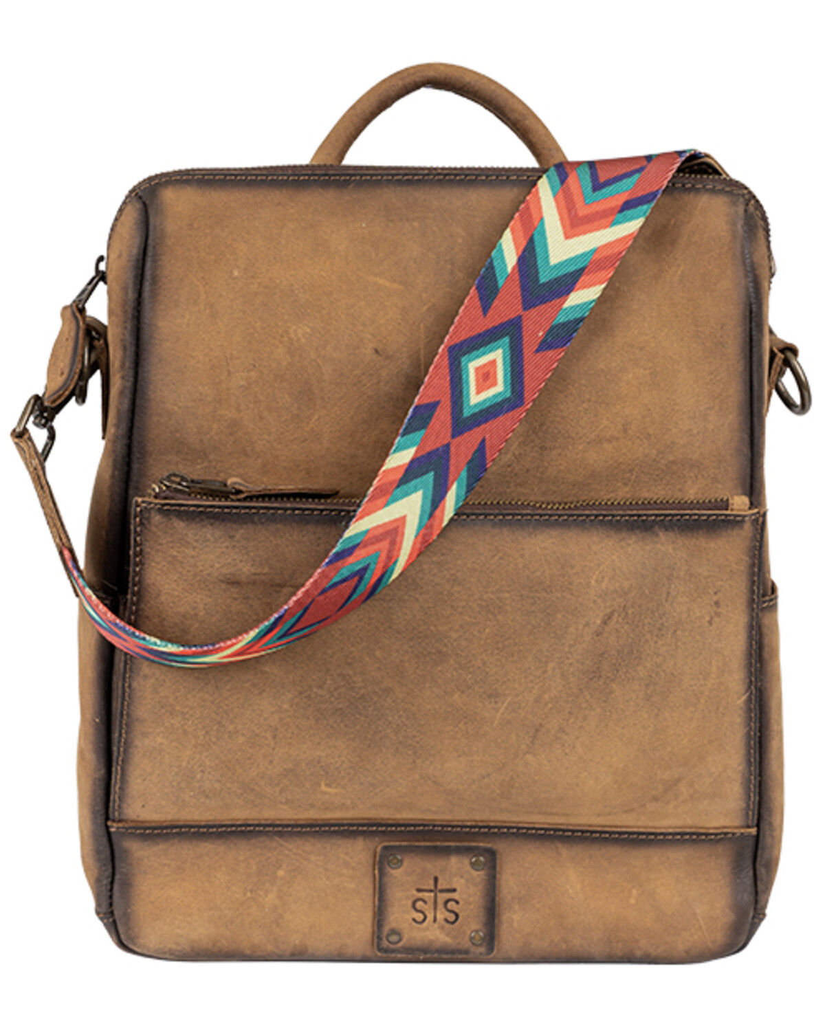 STS Ranchwear By Carroll Women's Baroness Basic Bliss Backpack, Brown, hi-res