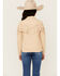 Image #4 - Shyanne Girls' Juniper Faux Suede Fringe Jacket, Tan, hi-res