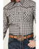 Image #3 - Cowboy Hardware Men's Barbed Wire Print Long Sleeve Snap Western Shirt , Grey, hi-res