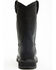 Image #5 - Cody James Men's 11" Uniform Western Work Boots - Soft Toe, Black, hi-res