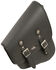 Image #1 - Milwaukee Leather Left Side Tall Slanted Swing Arm Bag, Black, hi-res