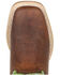 Image #6 - Durango Boys' Lil Rebel Pro Lime Western Boots - Square Toe, Brown, hi-res