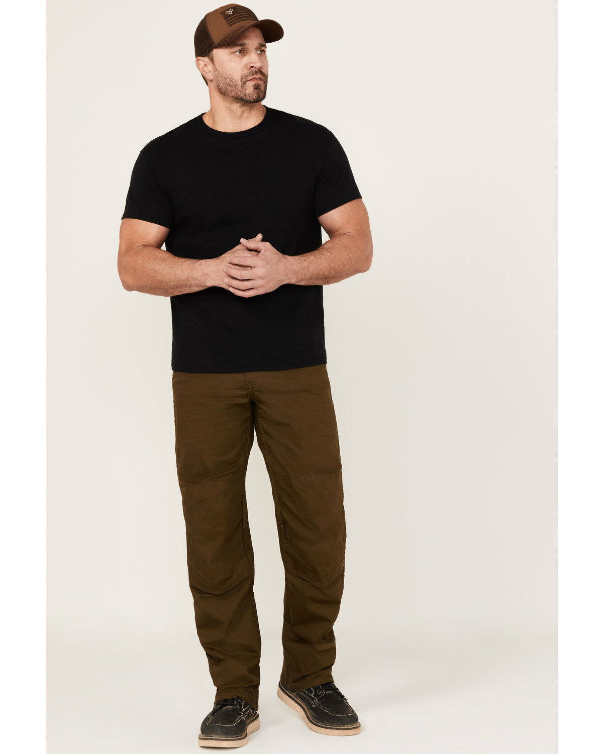 Hawx Men's Extreme Double Front Ripstop Work Pants, Olive, hi-res