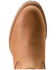 Image #4 - Ariat Men's Hybrid Low Boy Chelsea Western Boots - Round Toe, Brown, hi-res