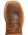 Image #6 - Cody James Boys' Nash Distressed Western Boots - Broad Square Toe, Brown, hi-res