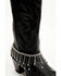 Image #1 - Shyanne Women's Rhinestone Studded Fringe Boot Jewelry, Silver, hi-res