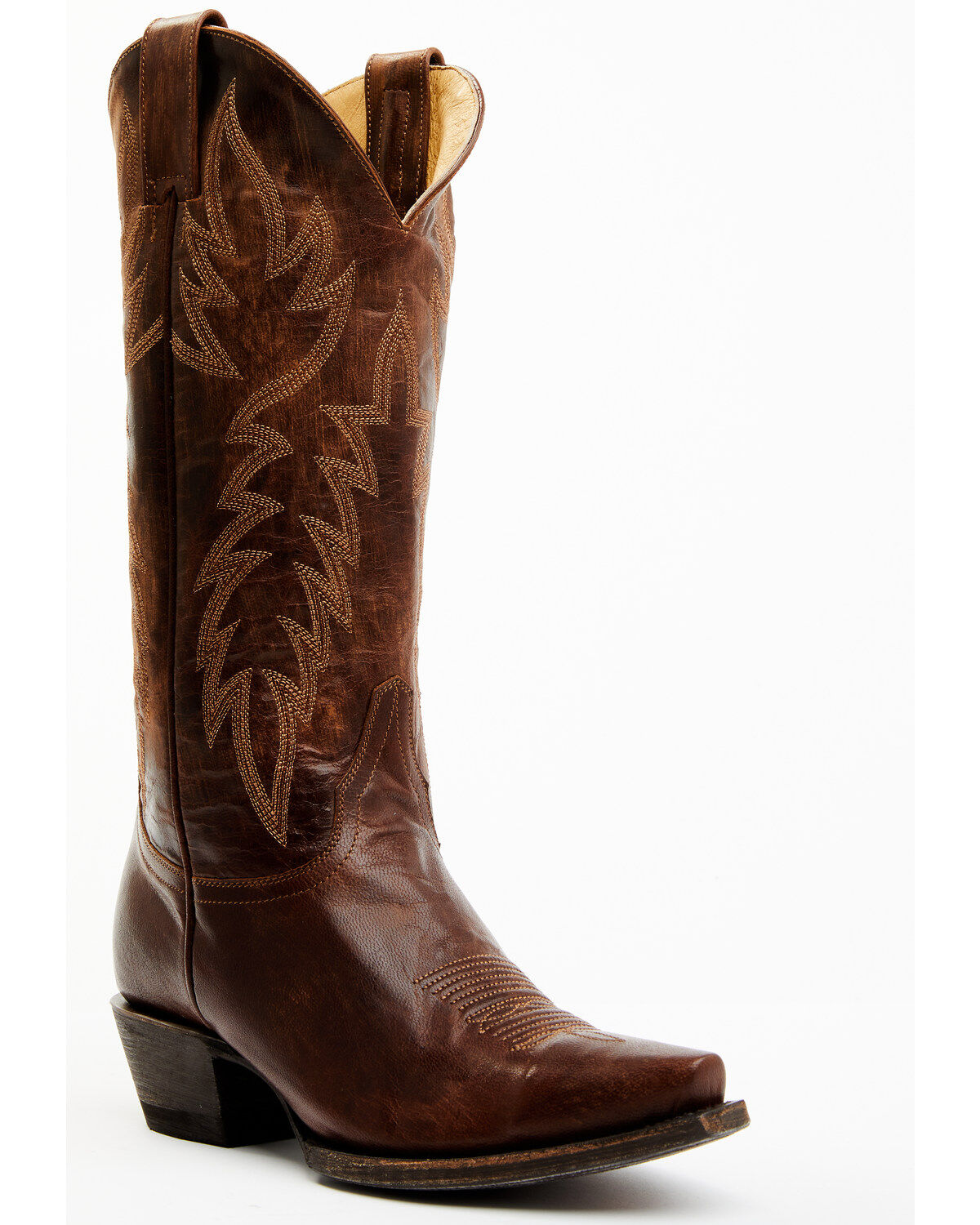 Idyllwind Women's Wheeler Western Boot - Snip Toe, Brown, hi-res