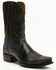 Image #1 - Dan Post Men's Basket Weave Western Boots - Snip Toe, Black, hi-res