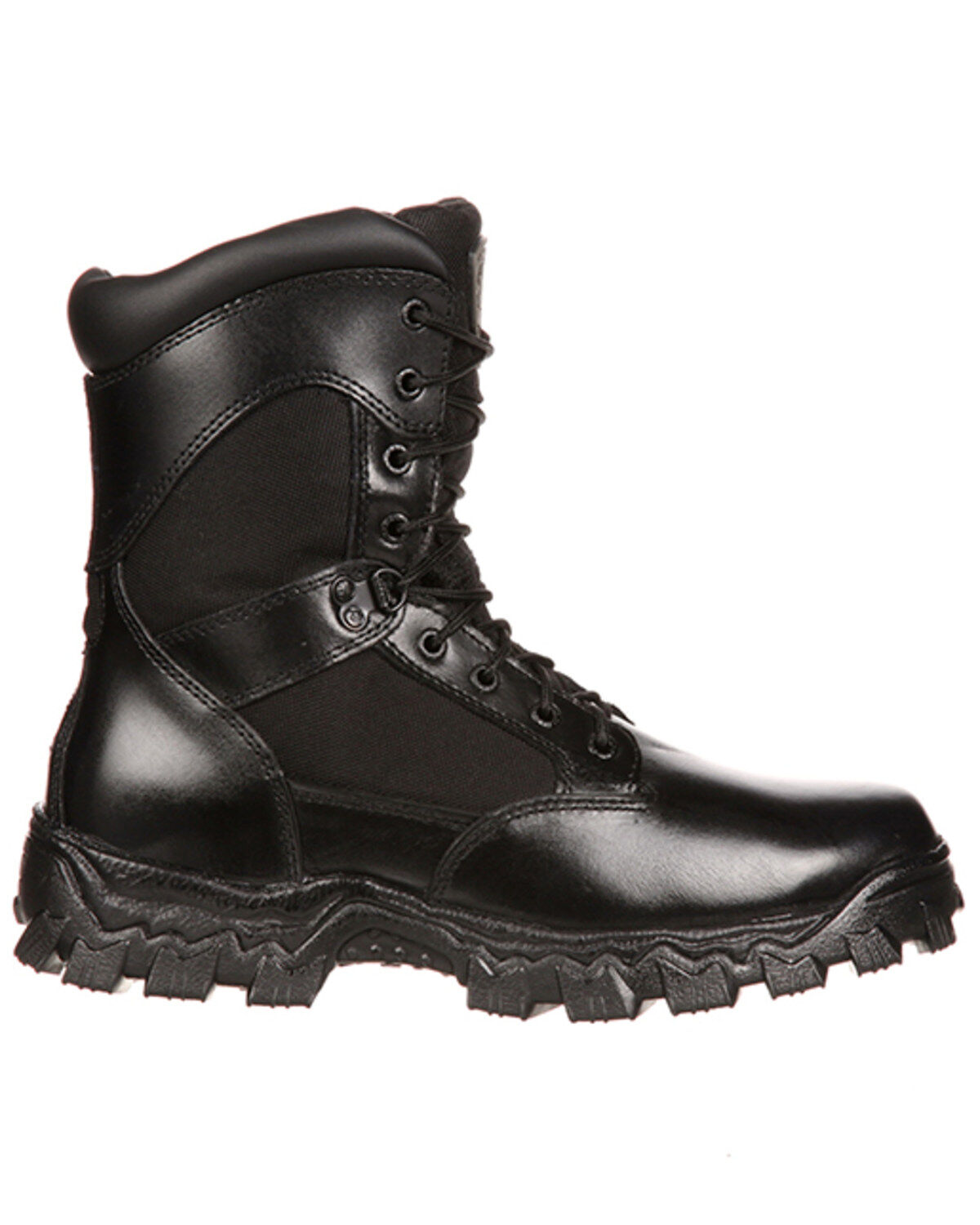 Image #2 - Rocky Men's Alpha Force Military Boots, Black, hi-res