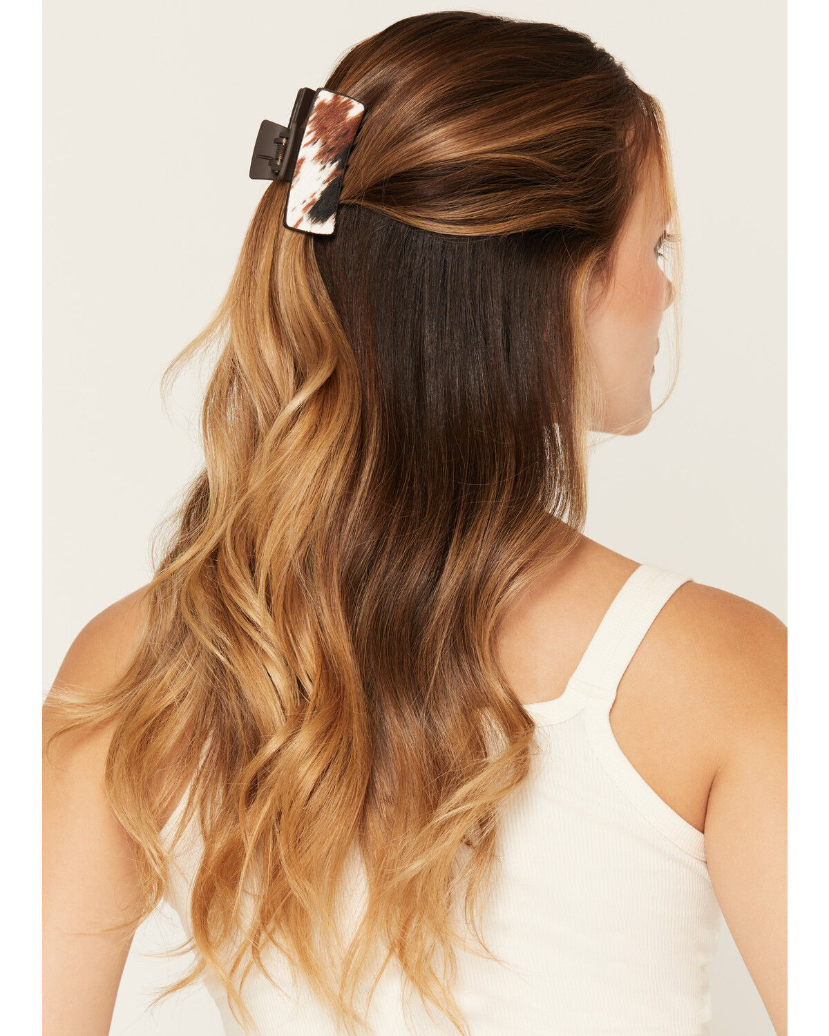 Idyllwind Women's Larkspur Hair-On Claw Clip Set - 2 Piece, Brown, hi-res