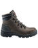Image #2 - Avenger Men's 8225 Builder 6" Waterproof Lace-Up Work Boots - Steel Toe, Brown, hi-res