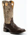 Image #1 - Cody James Men's Exotic Full Quill Ostrich Western Boots - Broad Square Toe, Brown, hi-res