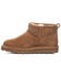 Image #3 - Bearpaw Girls' Shorty Casual Boots - Round Toe, Brown, hi-res