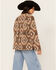 Image #4 - Cripple Creek Women's Southwestern Print Concho Jacket , Brown, hi-res