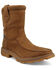 Image #1 - Twisted X Men's 9" UltraLite X™ Waterproof Work Boots - Moc Toe , Brown, hi-res