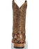 Image #7 - Cody James Men's Pirarucu Exotic Boots -  Broad Square Toe, Brown, hi-res