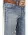 Image #2 - Cody James Men's Buckskin Wash Jackson Slim Straight Stretch Denim Jeans, Blue, hi-res