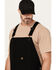 Image #2 - Hawx Men's Tillman Duck Canvas Overalls, Black, hi-res