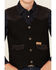 Image #3 - Powder River Outfitters Boys' Corduroy Vest, Black, hi-res