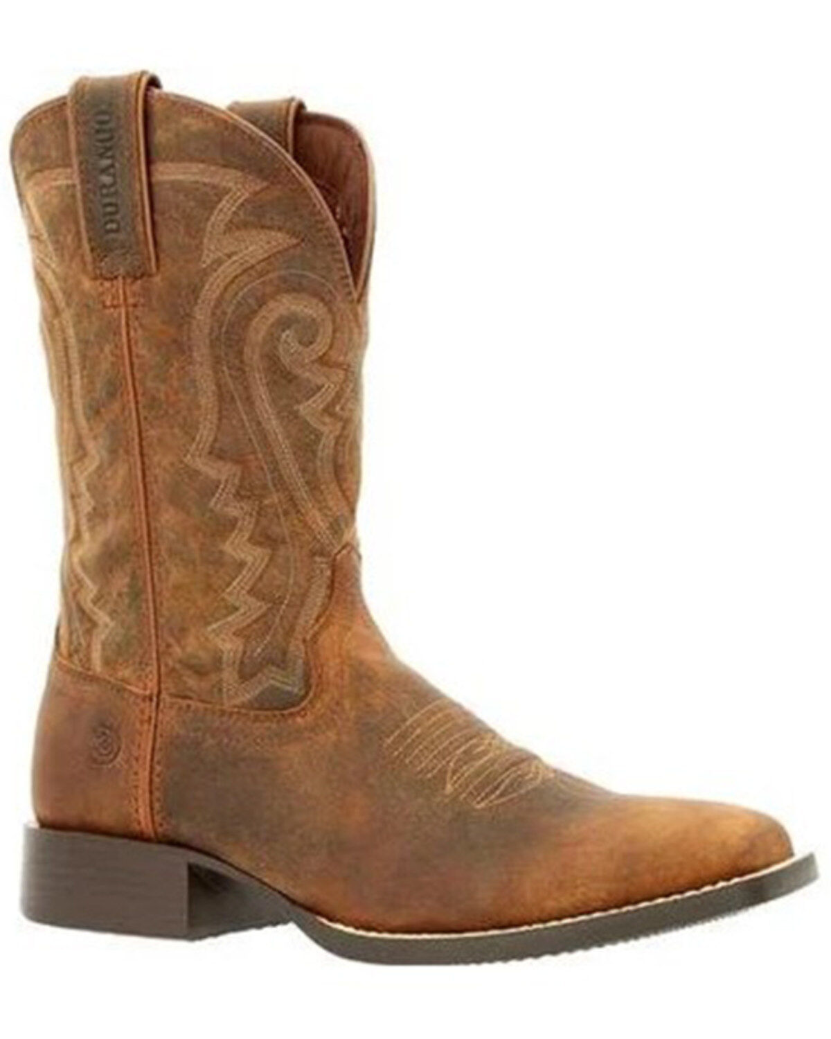 Image #1 - Durango Men's Westward Performance Western Boots - Broad Square Toe, Tan, hi-res