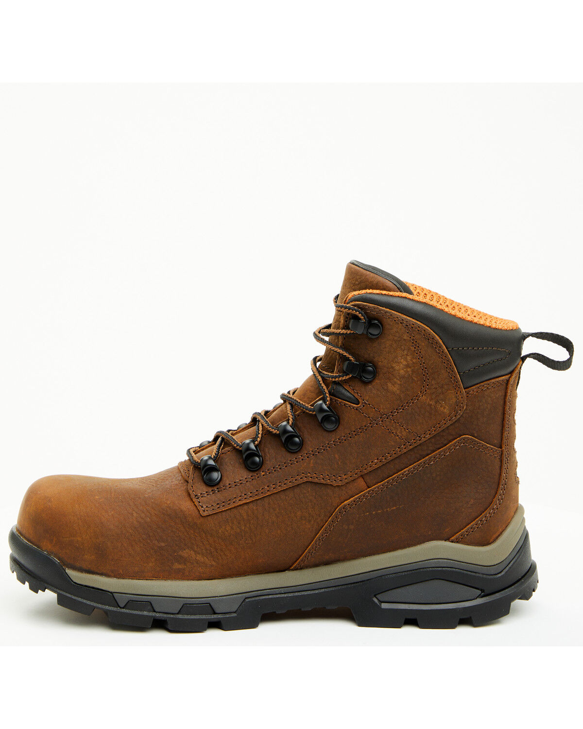 Image #3 - Hawx Men's 6" Enforcer Pro Work Boots - Composite Toe, Brown, hi-res