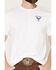 Image #3 - Cody James Men's USA Eagle Embroidered Short Sleeve Graphic T-Shirt, White, hi-res