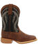 Image #2 - Durango Boys' Lil Rebel Pro Onyx Western Boots - Square Toe, Brown, hi-res