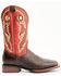 Image #2 - Dan Post Men's Leon Red Top Western Performance Boots - Broad Square Toe, Red, hi-res