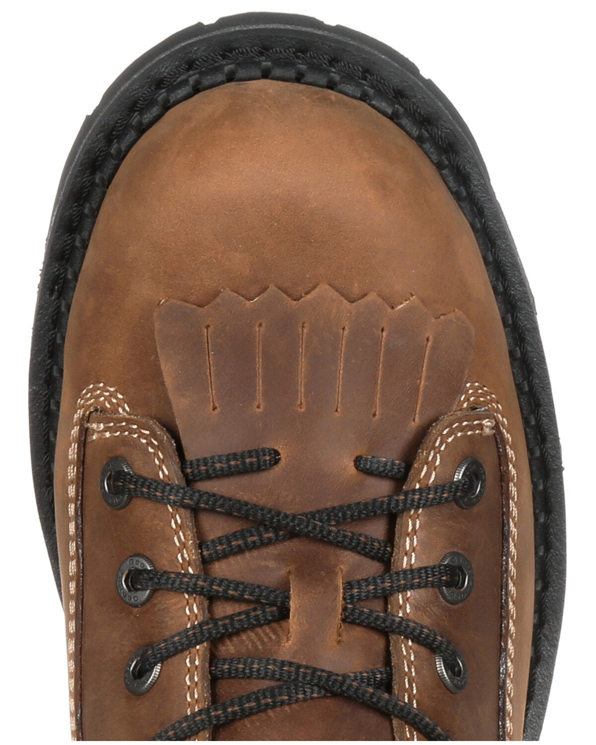 Image #6 - Georgia Boot Men's Comfort Core Waterproof Logger Boots - Soft Toe, Russett, hi-res