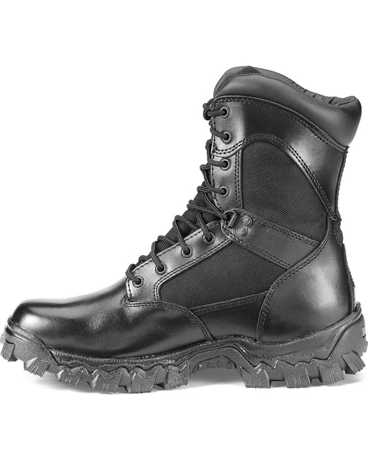 Image #3 - Rocky Men's Alpha Force Duty Boots, Black, hi-res